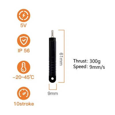 Thiết bị truyền động tuyến tính siêu nhỏ 6V